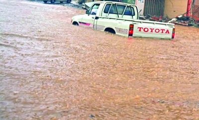 Alluvione in Arabia Saudita strade come fiumi in piena a Ta’if, vicino La Mecca