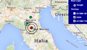 Terremoto oggi Toscana ed Emilia Romagna 25 aprile 2016, scosse M 3.6 in provincia di Firenze, M 2.4 e 2.1 in provincia di Modena, dati Ingv Terremoto oggi Toscana ed Emilia Romagna 25 aprile 2016, scosse M 3.6 in provincia di Firenze, M 2.4 e 2.1 in provincia di Modena, dati Ingv