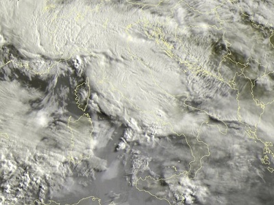Tempo in atto: maltempo con piogge diffuse e intense al Nord, più asciutto al Sud