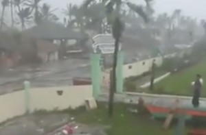tifone Yolanda: il drammatico video della tempesta