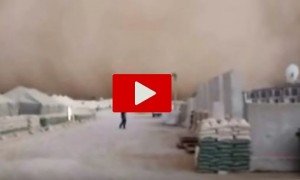Tempesta di sabbia spaventosa in Iran: zone colpite al collasso