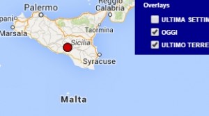 Terremoto oggi Abruzzo e Sicilia 23 maggio 2016: scossa M 2.1 all'Aquila, M 2.1 in provincia di Caltanissetta - Dati Ingv