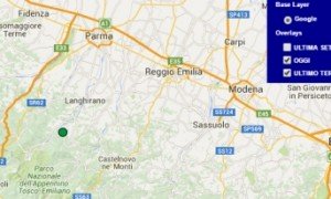 Terremoto oggi Emilia Romagna 1 giugno 2016: scossa M 2.2 provincia di Parma - Dati Ingv Terremoto oggi Emilia Romagna 1 giugno 2016 scossa M 2.2 provincia di Parma - Dati Ingv