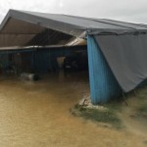 Maltempo in Versilia: zona completamente allagata