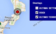 Terremoto oggi Calabria 6 giugno 2016: scossa M 2.5 nei pressi di Catanzaro - Dati Ingv Terremoto oggi Calabria 6 giugno 2016 scossa M 2.5 nei pressi di Catanzaro - Dati Ingv