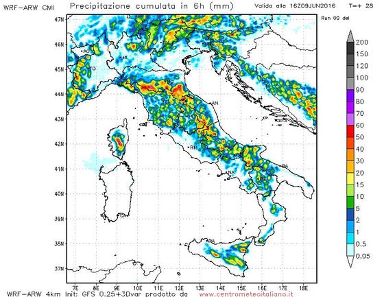 METEO / giornata di maltempo domani sull'Italia, possibili temporali di forte intensità specie sulle Regioni del Centro METEO / giornata di maltempo domani sull'Italia, possibili temporali di forte intensità specie sulle Regioni del Centro