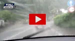 Maltempo: violento temporale in provincia di Brescia, c’è una vittima