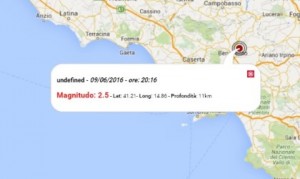 Terremoto oggi Campania e Toscana, 9 giugno 2016: scossa M 3.3 in provincia di Pisa, M 2.6 e M 2.5 provincia di Benevento - Dati Ingv