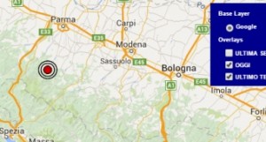 Terremoto oggi Emilia Romagna 16 giugno 2016: scossa M 2.3 in provincia di Parma - Dati Ingv Terremoto oggi Emilia Romagna 16 giugno 2016 scossa M 2.3 in provincia di Parma - Dati Ingv