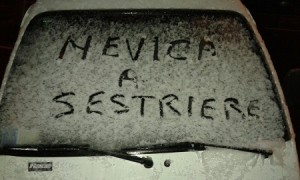 Nevicata estiva al Sestriere: ecco le splendide immagini