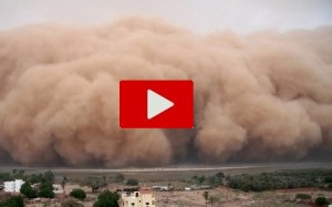 Violenta tempesta di sabbia in Cile: ecco le immagini esclusive
