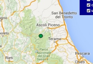 Terremoto oggi Italia 29 giugno 2016, ieri scossa M 2.0 in provincia di Ascoli Piceno - Dati Ingv