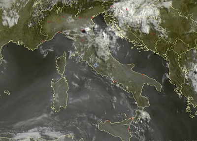 Tempo in atto: instabilità diffusa nella seconda parte della giornata - sat24.com