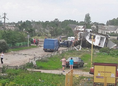 Tornado in Bielorussia un potente EF2 si è abbattuto nella zona di Vitebsk2