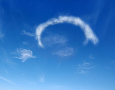 Nube a ferro di cavallo ecco una delle più rare formazioni nuvolose del nostro Pianeta