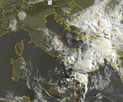 Frame satellitare di oggi 7 agosto 2016 - situazione meteo in diretta, Sat24.com