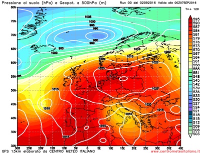 Analisi modelli Gfs 00Z, possibile cambiamento climatico nella prossima settimana