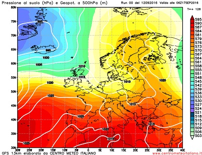 Analisi modelli GFS 00z, evoluzione meteo piuttosto dinamica durante la settimana