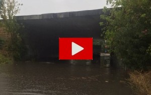 Maltempo Toscana: esonda un torrente, danni e allagamenti nella provincia di Pistoia