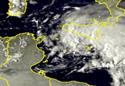Tempo in atto 25 settembre 2016: intenso sistema depressionario in quota favorisce generali condizioni di maltempo sulla Sicilia 