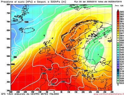 Analisi modelli GFS 00Z: breve parentesi instabile nel fine settimana, a seguire sole e clima fresco