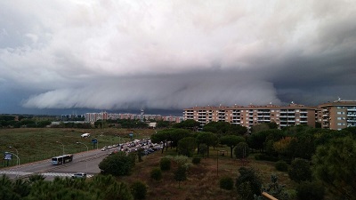 Maltempo Lazio forte temporale a Roma e piogge intense in tutta la Regione