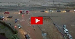 Ondata di maltempo record in Spagna: molti i danni, si conta già una vittima