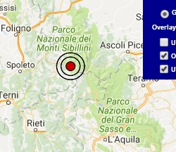 Terremoto oggi Umbria 22 ottobre 2016: scossa M 2.9 in provincia di Perugia - Dati Ingv Terremoto oggi Umbria 22 ottobre 2016 scossa M 2.9 in provincia di Perugia - Dati Ingv