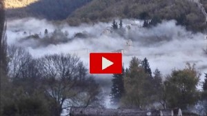 Terremoto Centro Italia: fumo e distruzione nel video di un pastore