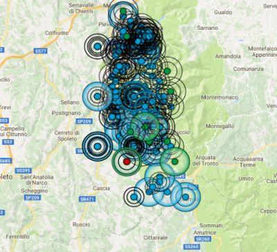 Terremoto oggi Umbria ottobre 2016: nuove scosse M. 4,2 a Norcia. Lazio e Marche, nuovi crolli e sfollati. Dati INGV e ultime notizie