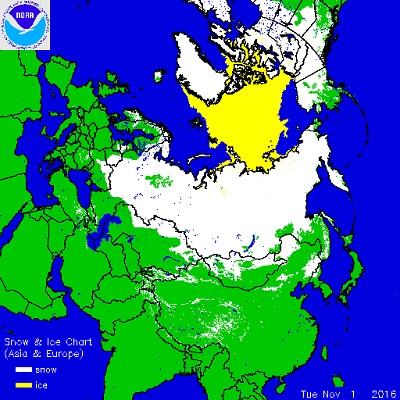 Snow Advance Index ecco cosa dice l'indice SAI per il prossimo inverno