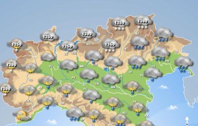 Neve Alpi: nelle prossime ore fiocchi possibili fino a 800 metri sull’Alto Adige 6 novembre 2016 