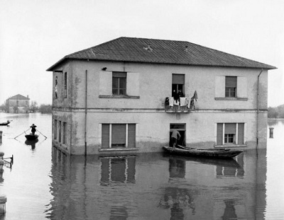 Alluvione Polesine esattamente 65 anni il Po iniziò ad esondare fra Occhiobello e Canaro