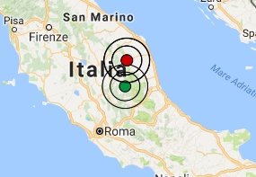 Terremoto oggi Marche 15 novembre 2016 scossa M 3.1 in provincia di Macerata - Dati Ingv