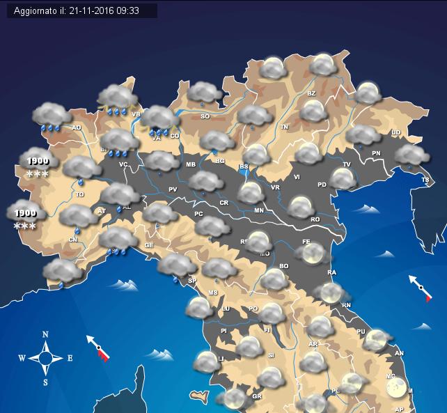 ALLERTA METEO PIEMONTE E LIGURIA: Intenso Maltempo Con Temporali E ...