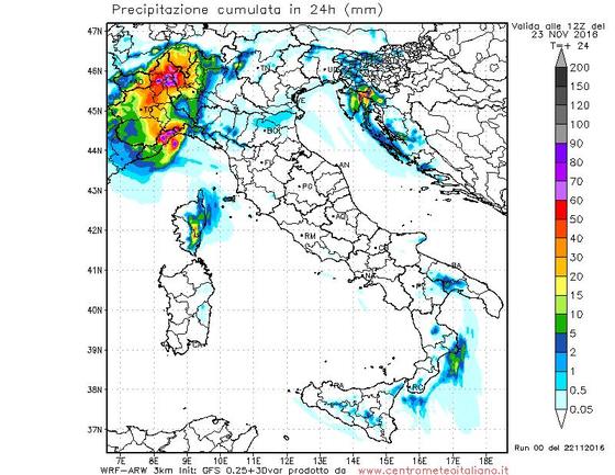 ALLERTA METEO LIGURIA: Temporali E Nubifragi Per Molte Ore, Accumuli ...