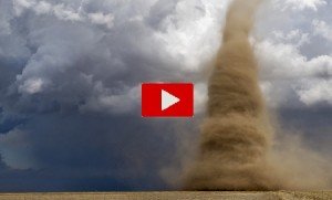 Diavolo di sabbia in Sud Africa: ecco le immagini del raro fenomeno