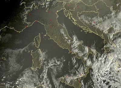Tempo in atto: sole prevalente ma freddo sull'Italia specie al mattino e durante la notte