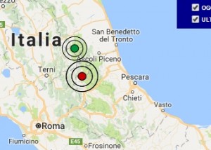Terremoto oggi Abruzzo 5 dicembre 2016 scossa M 3.0 provincia de L'Aquila - Dati Ingv ora
