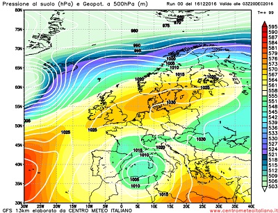 Analisi modelli GFS 00Z: anticiclone in progressivo indebolimento nel lungo termine e possibile svolta meteo