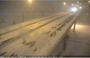 Il Grand Marsh Bridge  sulla I-94 W nella zona di Bismarck / Mandan del North Dakota.  Foto di : North Dakota Department of Transportation. 