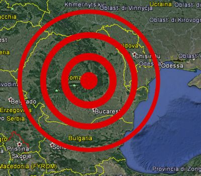 Terremoto Romania, intensa scossa registrata dai sismografi italiani stanotte 28 dicembre 2016 - 