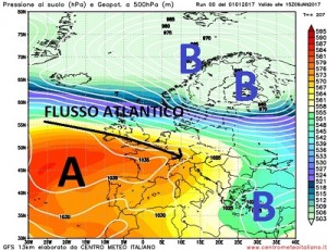 Il ritorno dell'alta pressione previsto da GFS06z per i giorni immediatamente seguenti l'Epifania, con il ritorno ad un clima più mite specie al nord, che potrebbe venire interessato da episodi favonici.