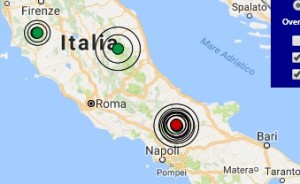 Terremoto oggi Molise 12 gennaio 2017 sequenza sismica a Campobasso, scossa M 3.1 - Dati Ingv ora