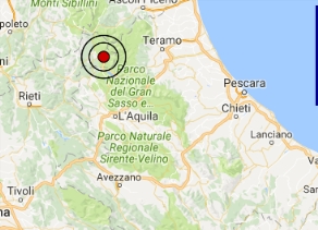 Terremoto oggi Lazio venerdì 27 gennaio 2017: scossa M 3.3 ad Amatrice - Dati Ingv ora