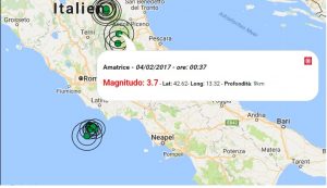 Terremoto oggi Marche e Lazio, 4 febbraio 2017: scosse M 3.7 in provincia di Macerata e Rieti - Dati Ingv ora
