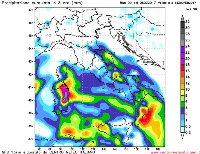Ancora maltempo sull'Italia nella seconda metà della settimana Ancora maltempo sull'Italia nella seconda metà della settimana