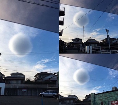 Nubi a sfera spettacolo particolare nei cieli del Giappone