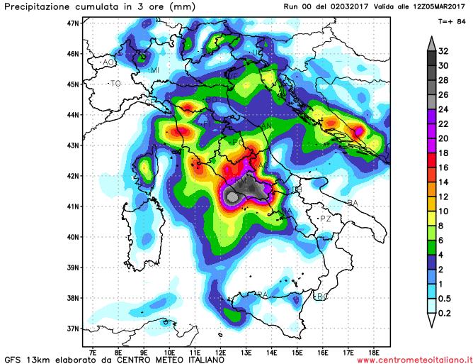 Maltempo in arrivo nel weekend secondo il modello GFS Maltempo in arrivo nel weekend secondo il modello GFS