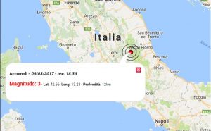 terremoto oggi